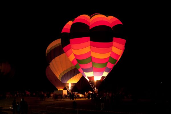 Hot air balloon in Arizona