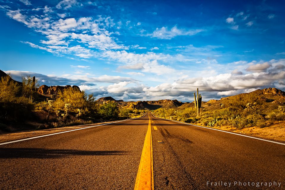 Highway 88 in Arizona.