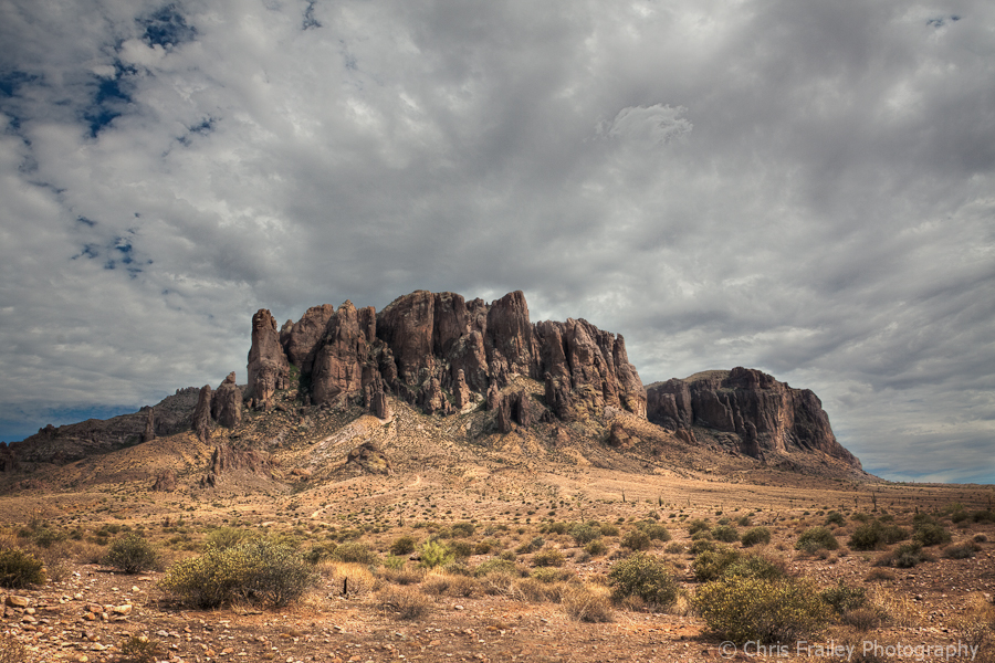 The Superstition Mountains
