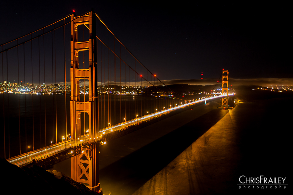 View of Golden Gate from Hendrik Point
