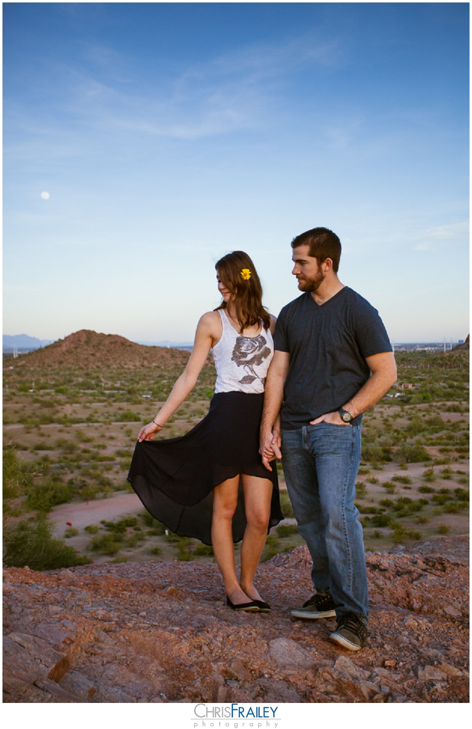 Arizona outdoor engagement photos