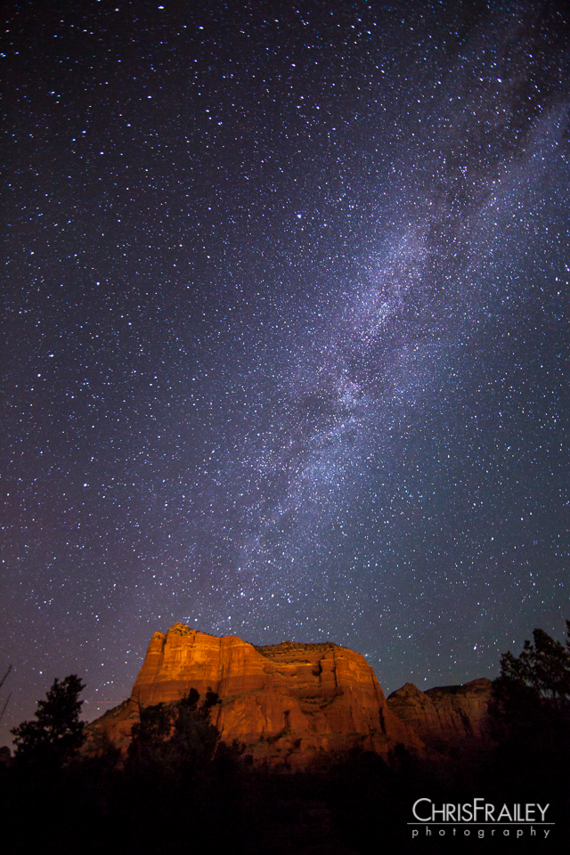 Courthouse Butte Milky Way