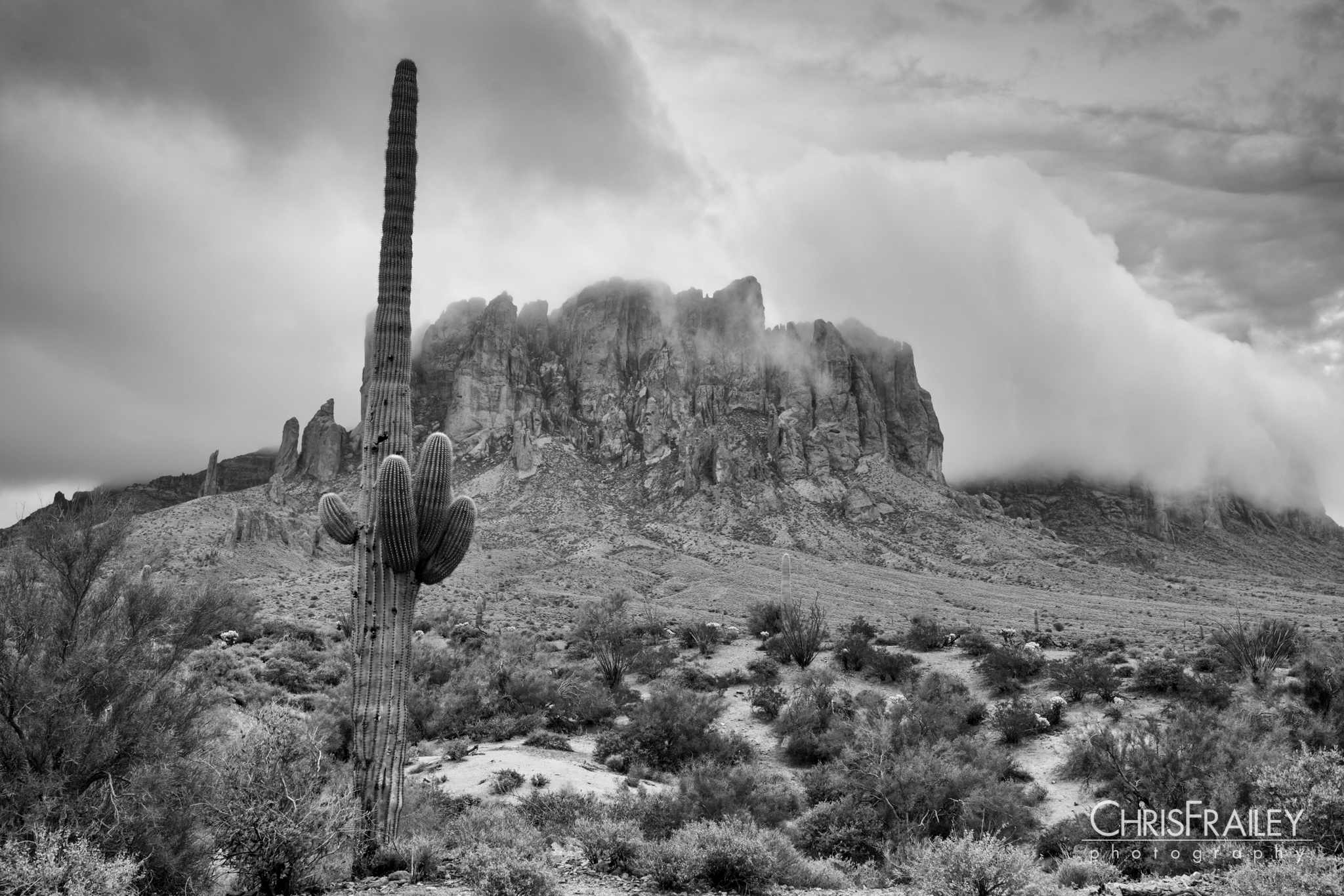 Superstition Mountain Storm
