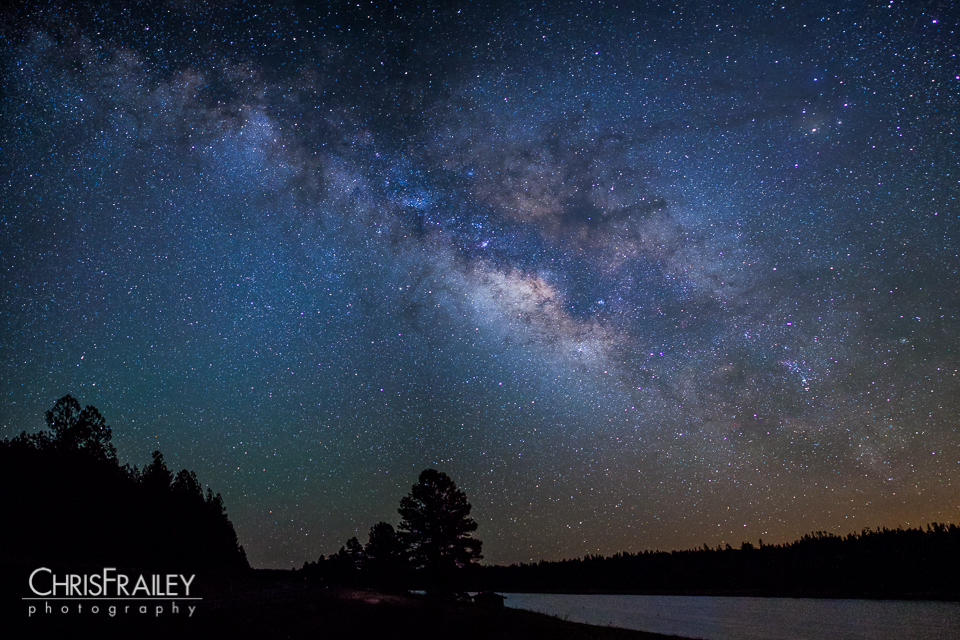 Milky Way Over Lake Mary