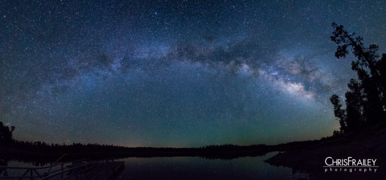 Milky Way Over Willow Springs Lake