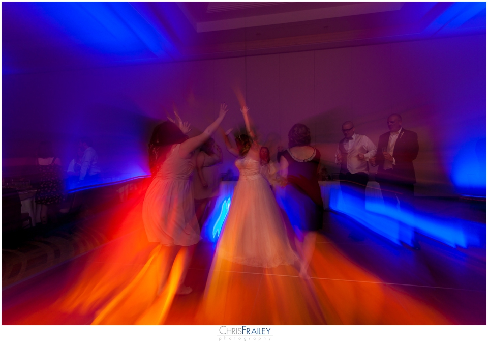 Wedding reception dancing at the JW Marriott Desert Ridge 