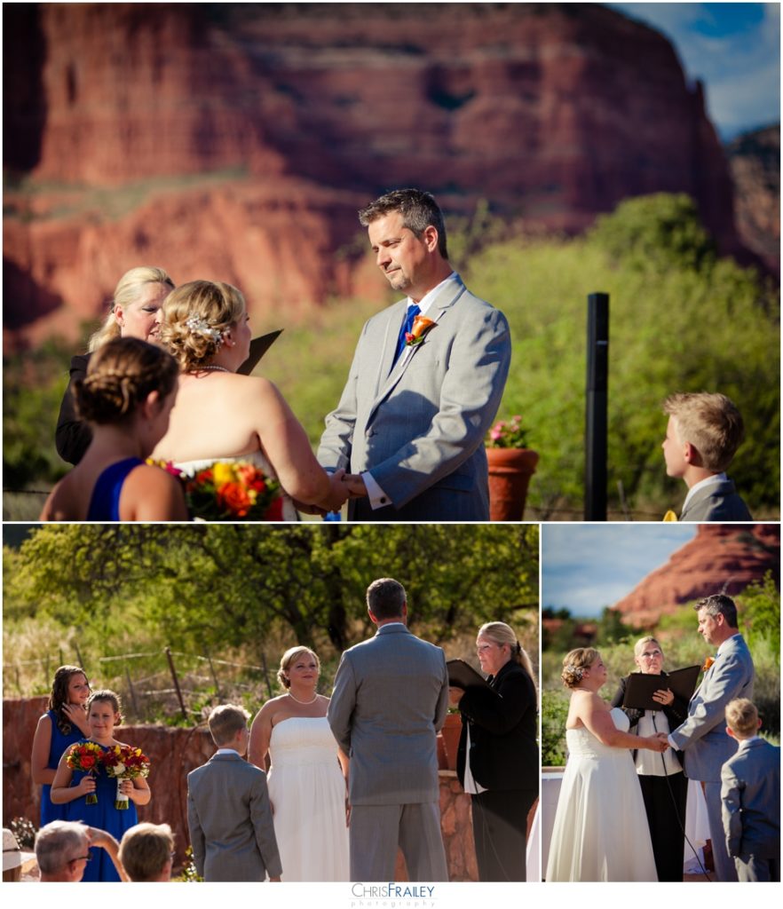 Sedona wedding at the Red Agave