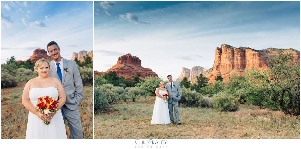 Sedona wedding at the Red Agave