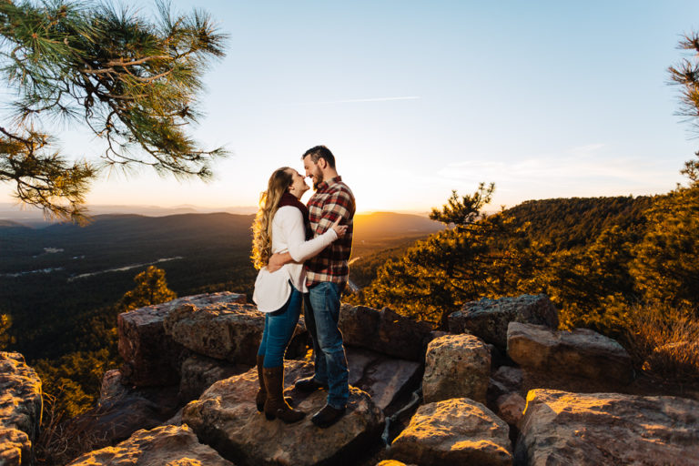 All Smiles Engagement Session in Payson Arizona